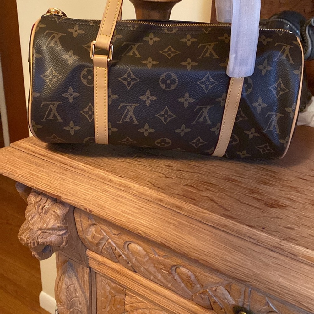 Monogram Brown Handbag - Picture 5 of 11